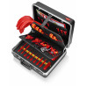 Mallette à outils "Basic" E-Mobilité - Coque en ABS résistant - 41 compartiments - KNIPEX | 002105EV