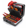Mallette à outils "Basic" E-Mobilité - Coque en ABS résistant - 41 compartiments - KNIPEX | 002105EV