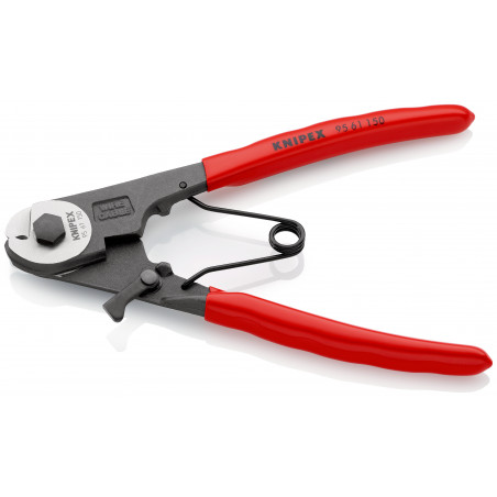 Coupe-câbles acier Bowden 150mm Ø3mm - Gainage PVC - KNIPEX | 9561150