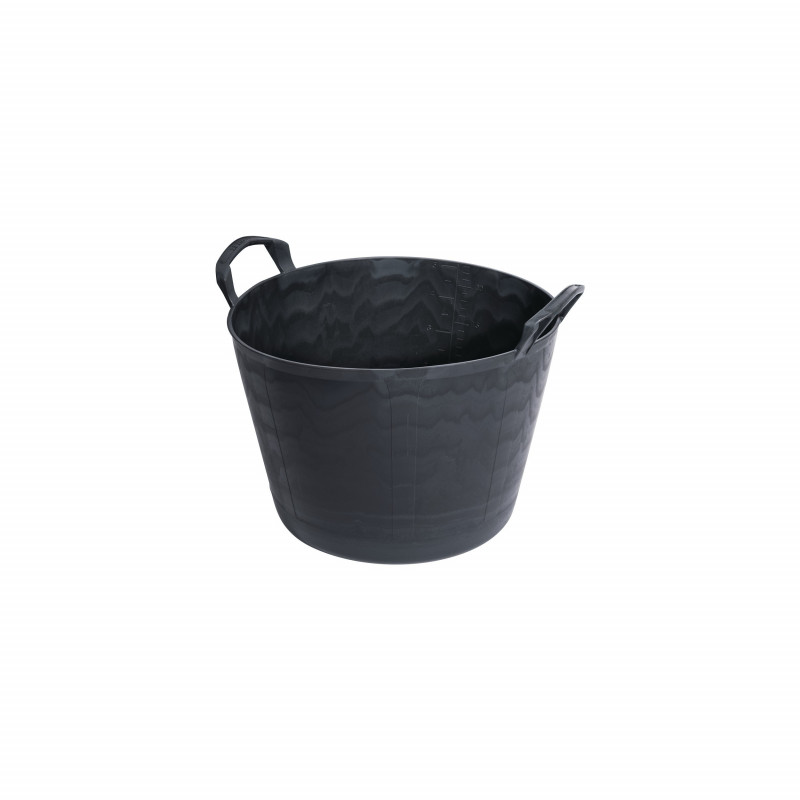 AUGE CAPAZO PRO NOIRE 23 LITRES PLASTIQUE RENFORCEE - 	TALIAPLAST | 310209