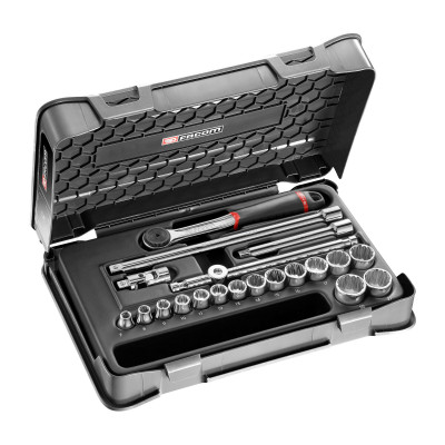 Coffret douilles 3/8" 12 pans - Facom | J.161-3P12