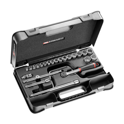 Coffret douilles 3/8" 6 pans - Facom | J.161-4P6