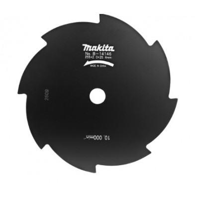 lame pour Débroussailleuse Makita 8 dents Ø 255mm, Alésage 25,4mm, Ep. lame 1,8mm Makita | B-14146