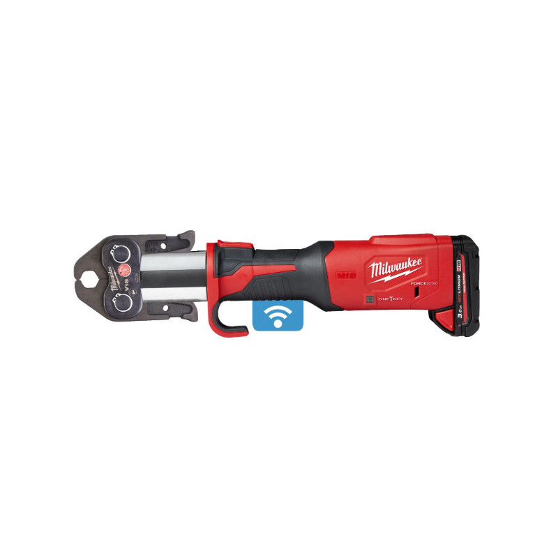 Sertisseuse Brushless ONE KEY 18V, 2Ah, 3 Mâchoires Geberit Mapress - Milwaukee | 4933480904