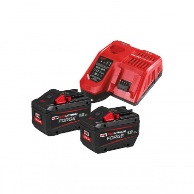M18 FORGENRG-122 - Pack NRG 18V, 12.0 AH FORGE Red Li-ion, système M18 - Milwaukee | 4933498610
