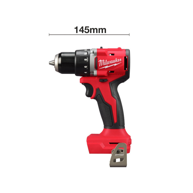 Perceuse visseuse compacte BRUSHLESS,18V, 60 Nm - sans batterie - Milwaukee | 4933492831