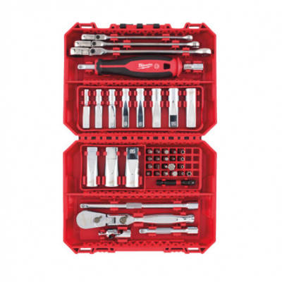 Set de cliquet ¼ Clés mix & douille 42PCS - Milwaukee | 4932498382