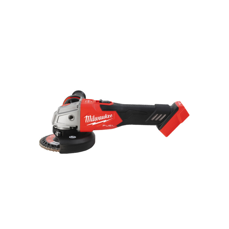 Meuleuse d'angle 125mm FUEL, Interrupteur coulissant, Frein de disque - Milwaukee | 4933498062