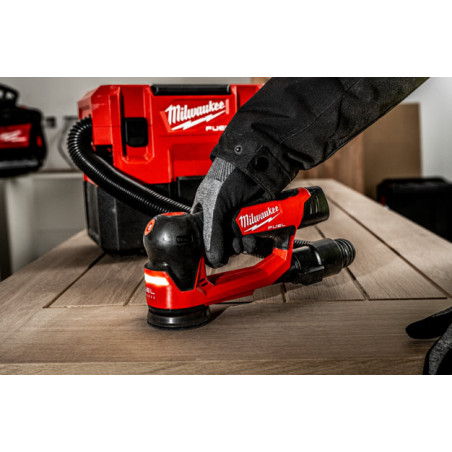 Ponceuse orbitale excentrique 75mm, 12V, 2Ah - Milwaukee | 4933498233