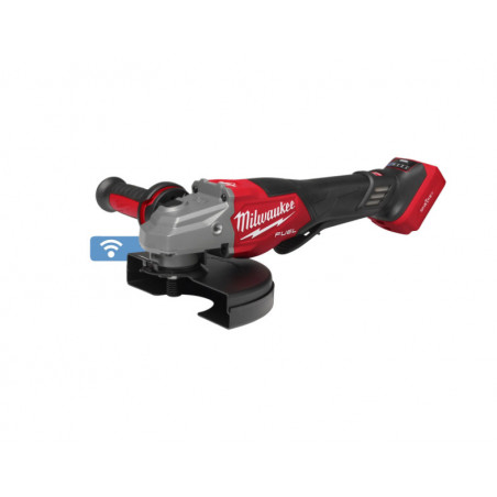 Meuleuse d'Angle FUEL 18V, 125mm, Interrupteur homme-mort, Frein, Variateur, ONE-KEY, sans batterie - Milwaukee | 4933498942