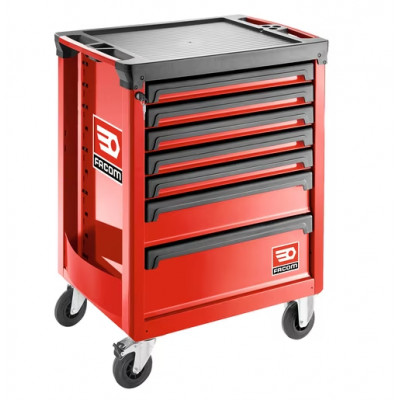 Servante d'atelier FACOM ROLL 7 tiroirs 3 modules par tiroir rouge - FACOM FRANCE | ROLL.7M3A