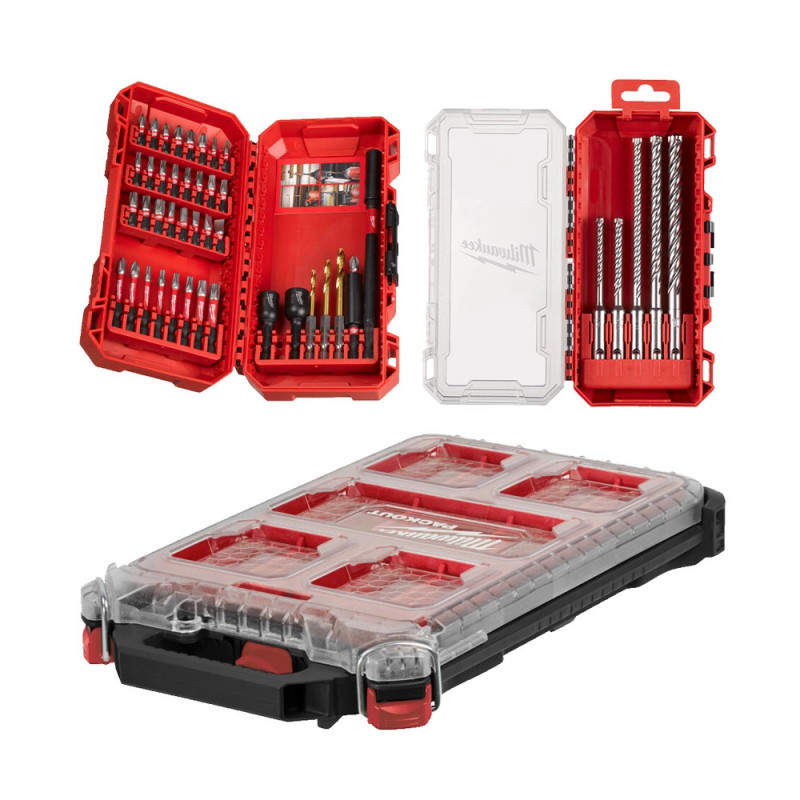 Set organisateur consommable 45pcs - Milwaukee | 4932499761