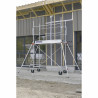 ECHAFAUDAGE ROULANT ACIER - ALTITUDE ACIER - LONGUEUR 2M00 - GC MONOBLOC - Duarib LD | 8120012