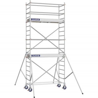 ECHAFAUDAGE ROULANT ALU - DOCKER 85 - LONG. 2M05 - LARG. 0M85 - GC MONOBLOC - Duarib LD | 7120022