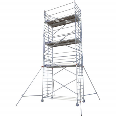 ECHAFAUDAGE ROULANT ALU - DOCKER 150 - LONG. 2M95 - LARG. 1M50 - GC MONOBLOC - Duarib LD | 7230022