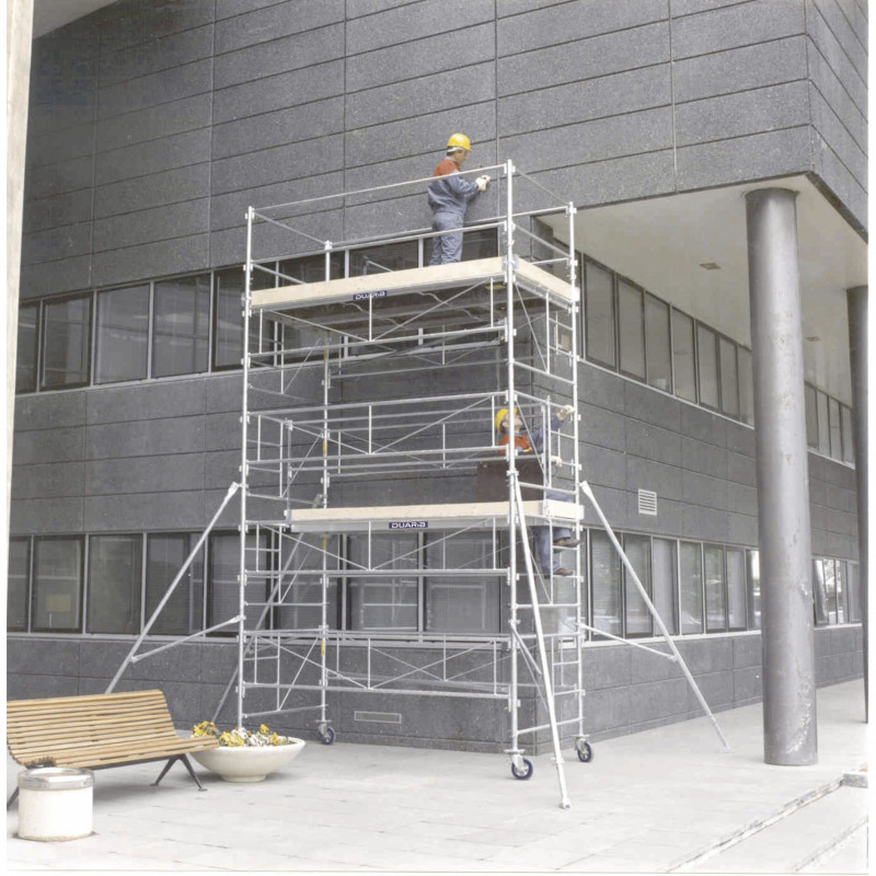 TOUR ROULANTE ACIER - GALAXY 45 - LONGUEUR 3M00 - LARGEUR 1M50 - Duarib LD | 8545010