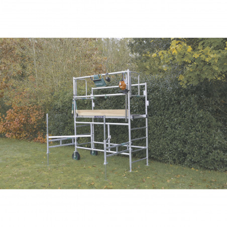EQUIPEMENT ROULANT ALUMINIUM - NATUROLL - LONG. 1M90 - TAILLE DE HAIES - Duarib | 19062
