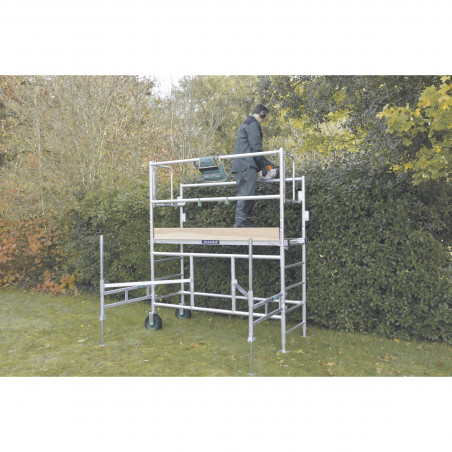 EQUIPEMENT ROULANT ALUMINIUM - NATUROLL - LONG. 1M90 - TAILLE DE HAIES - Duarib | 19062