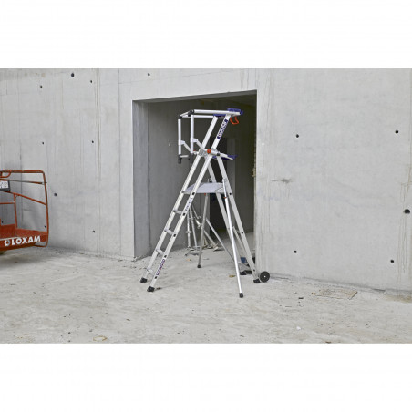 PLATEFORME IND ROUL HAUTEUR FIXE - AVEC STABILISATEURS - Duarib LD | 615905