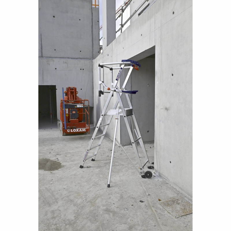 PLATEFORME IND ROUL HAUTEUR FIXE - AVEC STABILISATEURS - Duarib LD | 615905