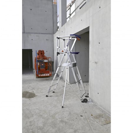 PLATEFORME IND ROUL HAUTEUR FIXE - AVEC STABILISATEURS - Duarib LD | 615905