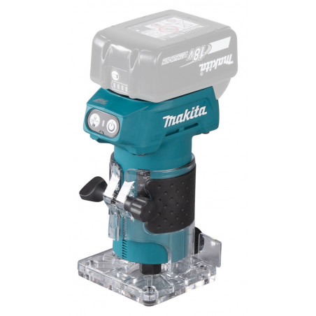 Affleureuse LXT - 18 V Li-Ion - Ø 6 mm - Produit seul - Makita | DRT52Z
