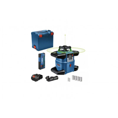 Laser rotatif connecté double pente GRL 650 CHVG Solo + Cellule de réception LR 65 G - BOSCH | 0601061V01