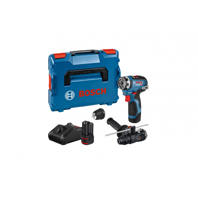 Perceuse-visseuse sans fil GSR 12V-35 FC (2x3,0 Ah, GAL 12V-40, GFA 12-H, GFA 12-B, L) - BOSCH | 06019H3009