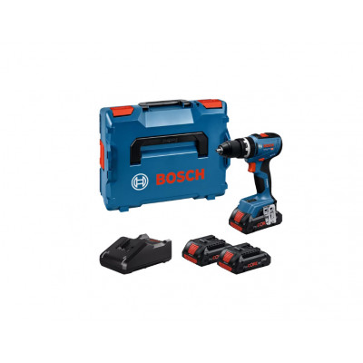 Perceuse à percussion GSB 18V-65 + ProCORE18V 2x4,0Ah LC - BOSCH | 06019N3306