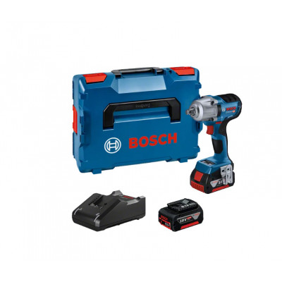 Boulonneuse GDS 18V-450 HC + GBA 2x5,0Ah + GAL 18V-40 L - BOSCH | 06019K4003