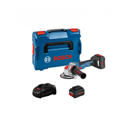 Meuleuse angulaire sans-fil avec X-LOCK GWX 18V-10 SC (2x ProCORE18V 5,5Ah, GAL 1880, L) - BOSCH | 06017B0402