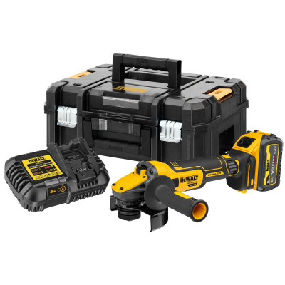 Meuleuse 125 mm XR 18V ADVANTAGE 6Ah Li-Ion Brushless 1 Batterie Coffret TSTAK - Dewalt | DCG409T1