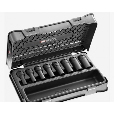 COFFRET DOUILLE 1/2' IMPACT TORX LG E10-24 Facom | NSTXL.J8APB