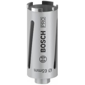 Couronne de forage à sec diamantée G 1 / 2" 82 x 150mm, segment de 7mm BOSCH | 2608587325
