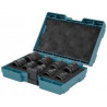 Coffret 9 douilles Impact Black à chocs 1/2'' Makita | E-16564