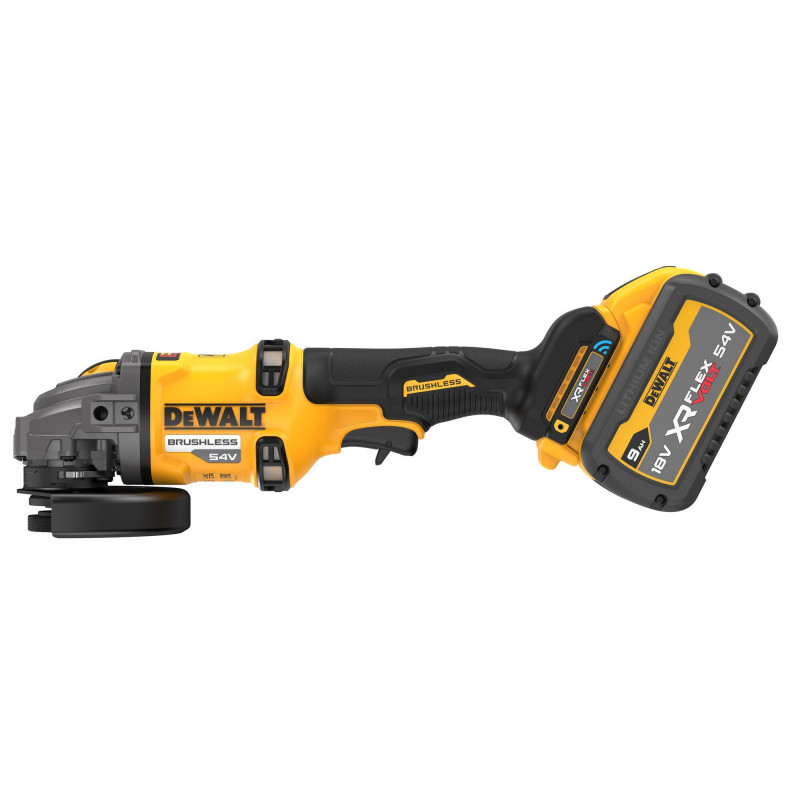 Meuleuse 125 mm 54V 9Ah - Dewalt | DCG418SHDX2