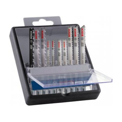 Lames de scie sauteuse en T Clean Bois, set de 10 pièces BOSCH | 2607011941