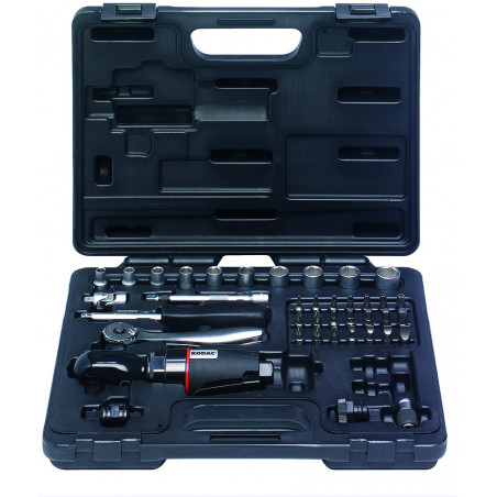 CLE A CLIQUET 1/4''- 3/8'' 40 NM AVEC ACCESSOIRES EN COFFRET - SAM | RC582BC
