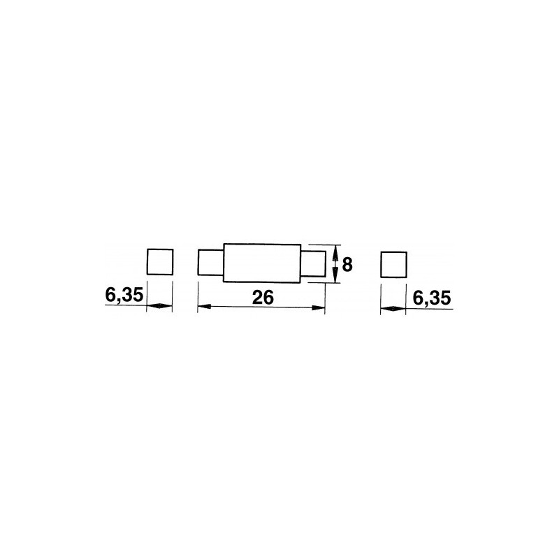 ADAPTATEUR 1/4'' - SAM | R-380