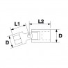 CARDAN 1/4'' - SAM | R-240