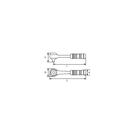 CLIQUET 1/4'' A INVERSION CENTRALE - SAM | R-150B