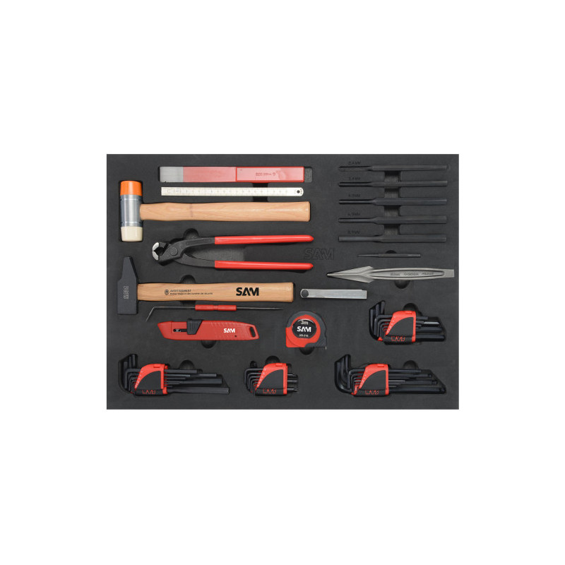 COMPOSITION 200 OUTILS EN MODULE MOUSSE - SAM | CPP-200PM