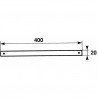 POIGNEE DE SERRAGE 3/4'' BROCHE 400 MM - SAM | C-125-A