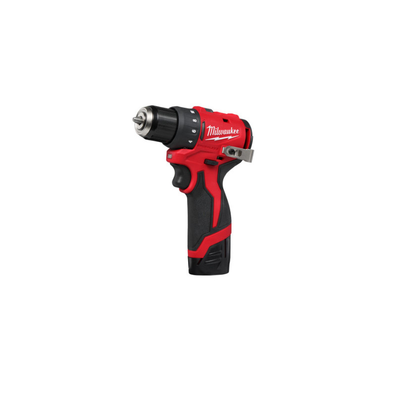 Perceuse Visseuse BRUSHLESS,12V, M12BLDDRC-201B -  Milwaukee | 4933500773