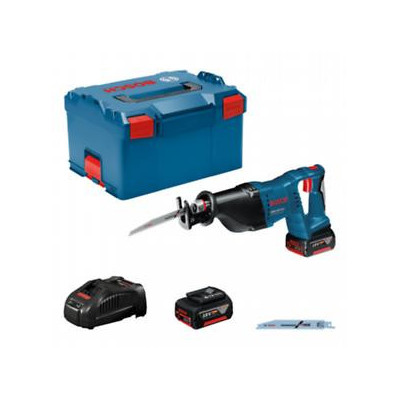 Scie sabre sans fil Bosch PRO GSA 18 V-LI 2 x 5 Ah L-B  BOSCH | 060164J00B