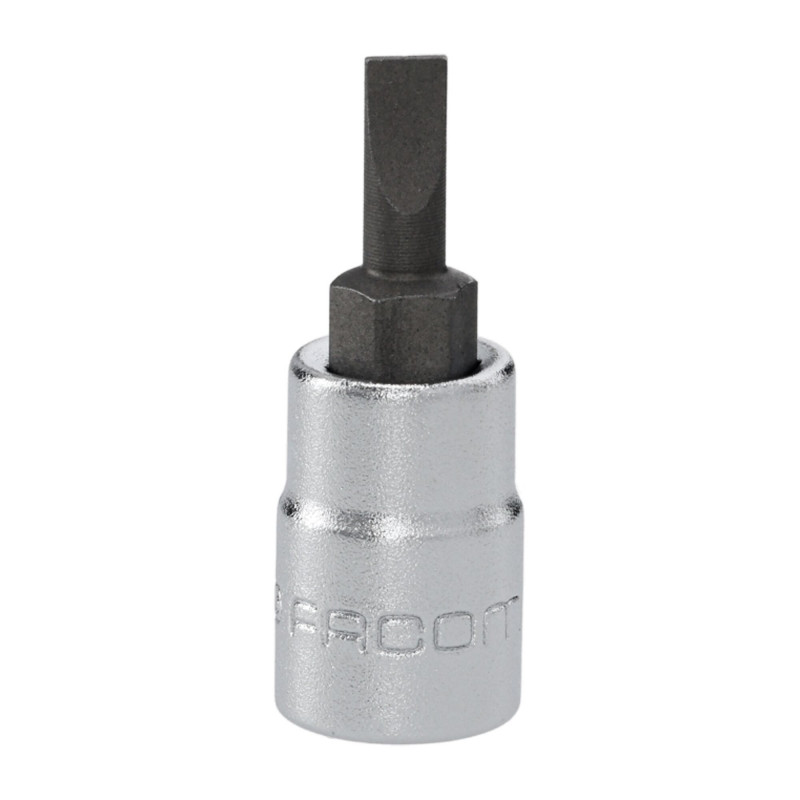 EMBOUT 1/4 POUR VIS A FENTE. 4MM - FACOM | RS.4T