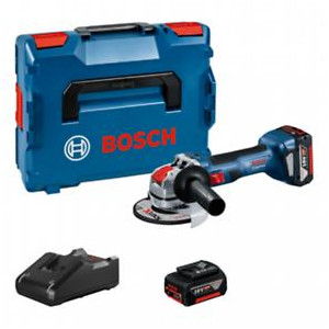 Meuleuse 125 mm gwx 18v-7 2x4,0ah + gal 18v-40 l-boxx - BOSCH | 0 601 9H9 105