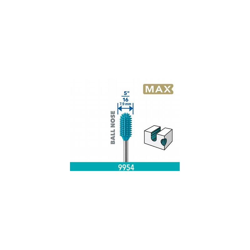 Fraise de sculpture profonde en forme de sphère DREMEL - BOSCH | 26159954DM