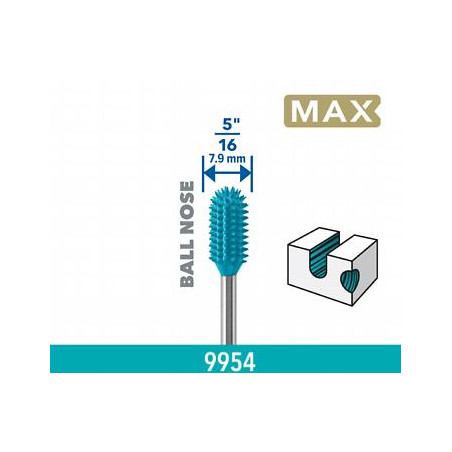 Fraise de sculpture profonde en forme de sphère DREMEL - BOSCH | 26159954DM