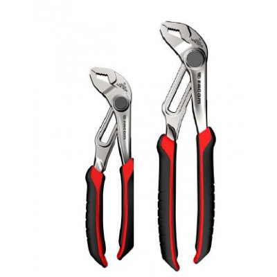 Jeu de 2 pinces multiprises quick adjust manches bi-matieres - 180 et 250mm - FACOM | 181B.J1PB